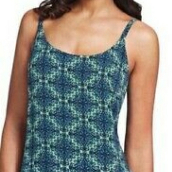 CABI size LARGE Border Strip Tank - Picture 3 of 4